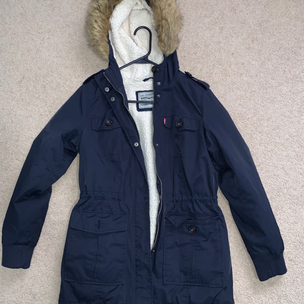 Levi’s navy blue jacket